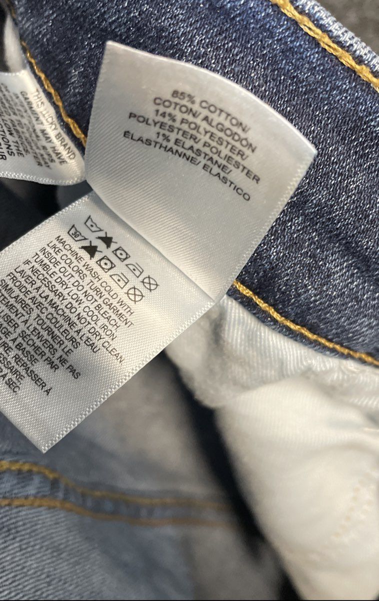 Lucky Brand Men's Blue Faded Stretch Denim Jeans 32x30