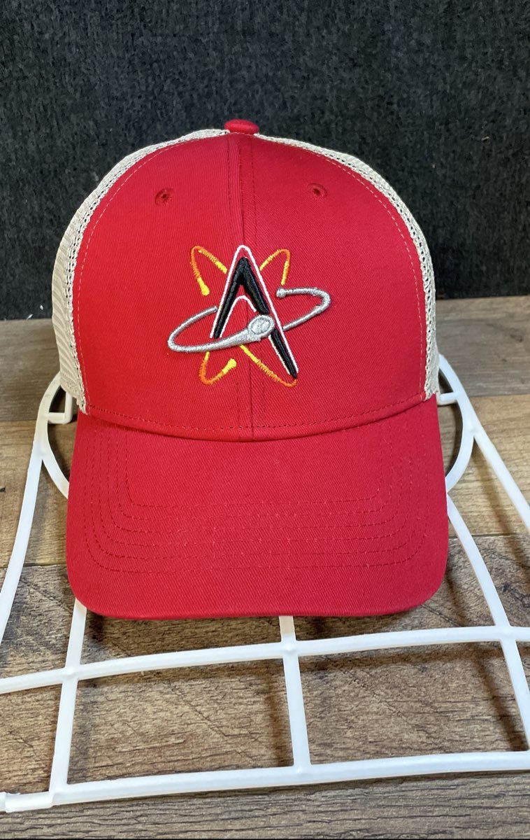 '47 Brand Albuquerque Isotopes MiLB Red Mesh Snapback Trucker Hat OSFA