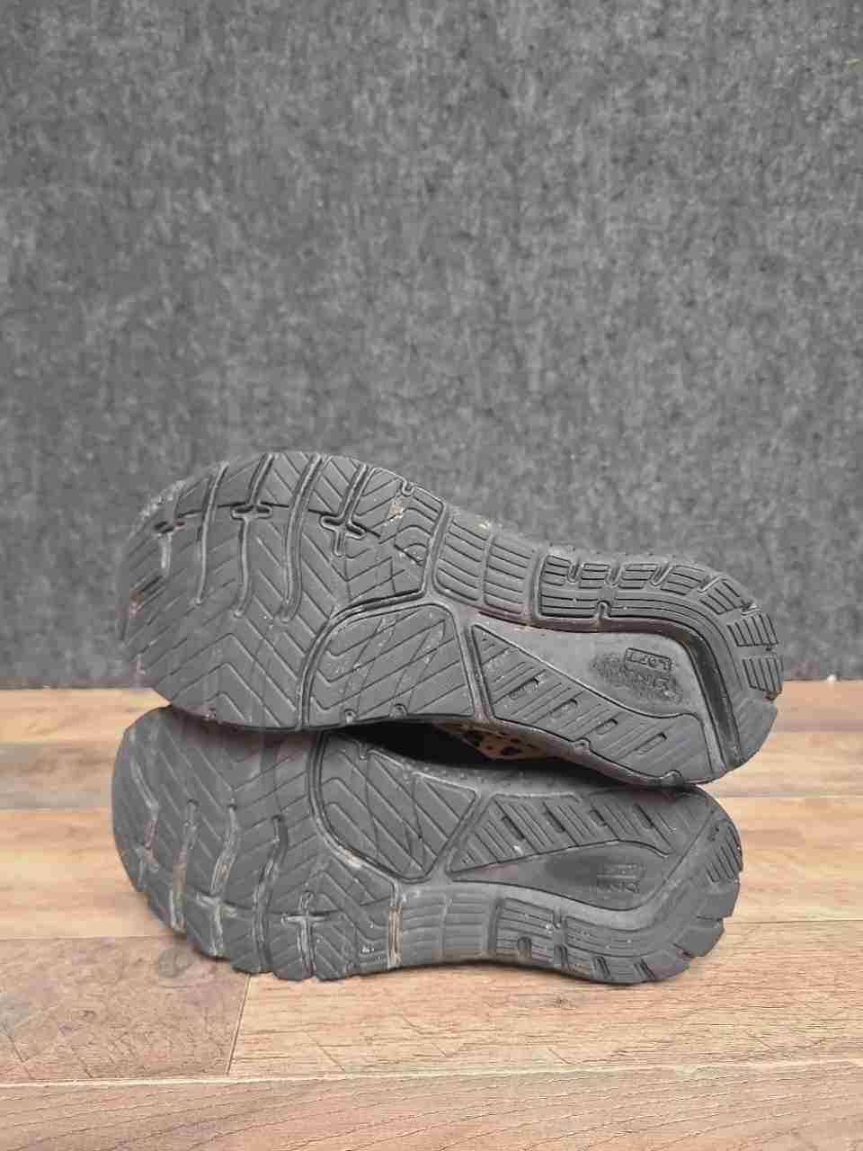 Brooks Glycerin 18 Black Leopard Print Running Shoes Women's Size 8