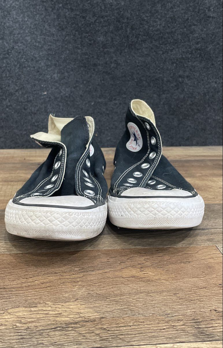 Converse Chuck Taylor All Star Black High Top Canvas Sneakers Mens Size 7