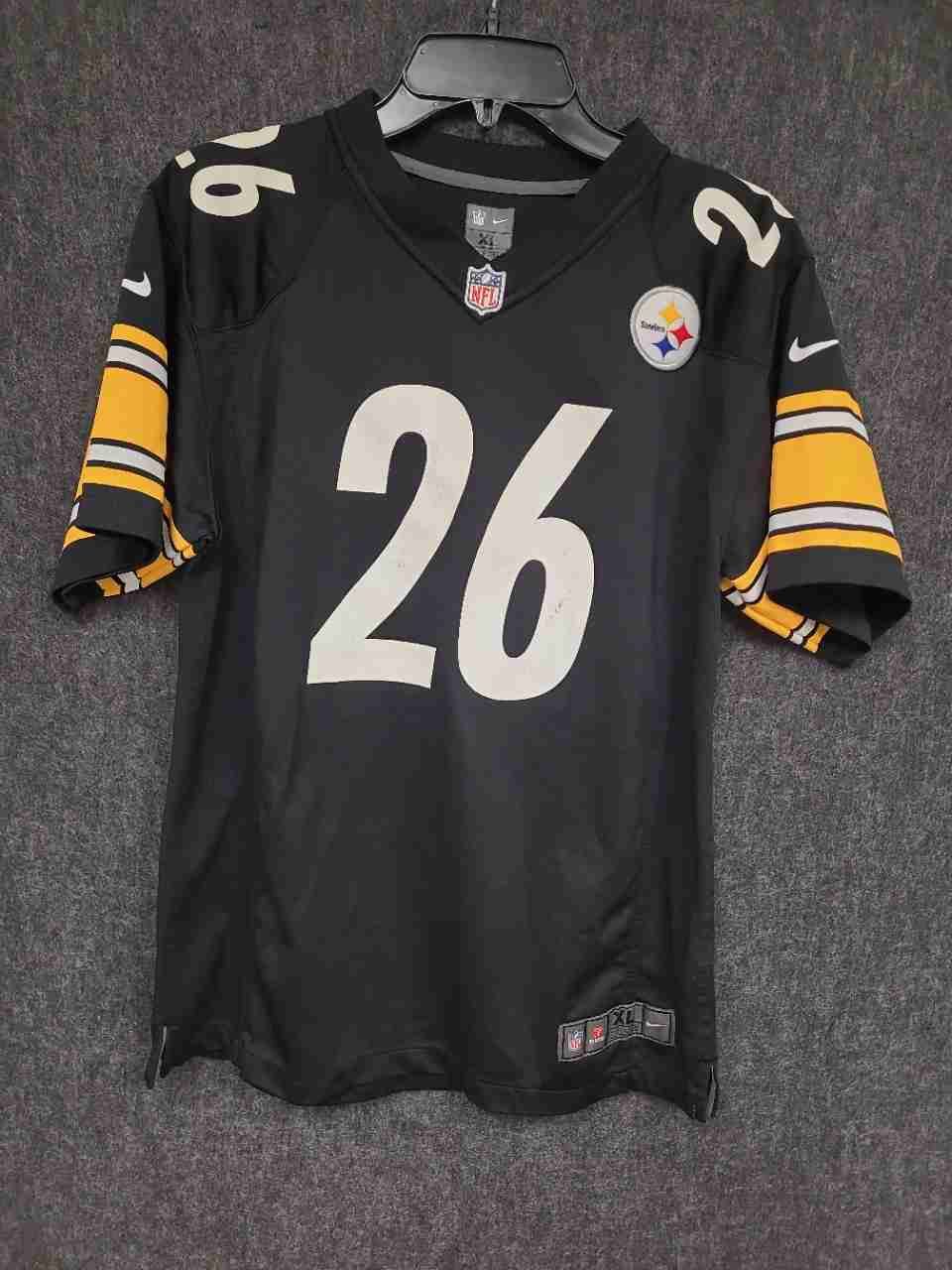 Nike Youth Pittsburgh Steelers Le'Veon Bell #26 Football Jersey Black Sz XL