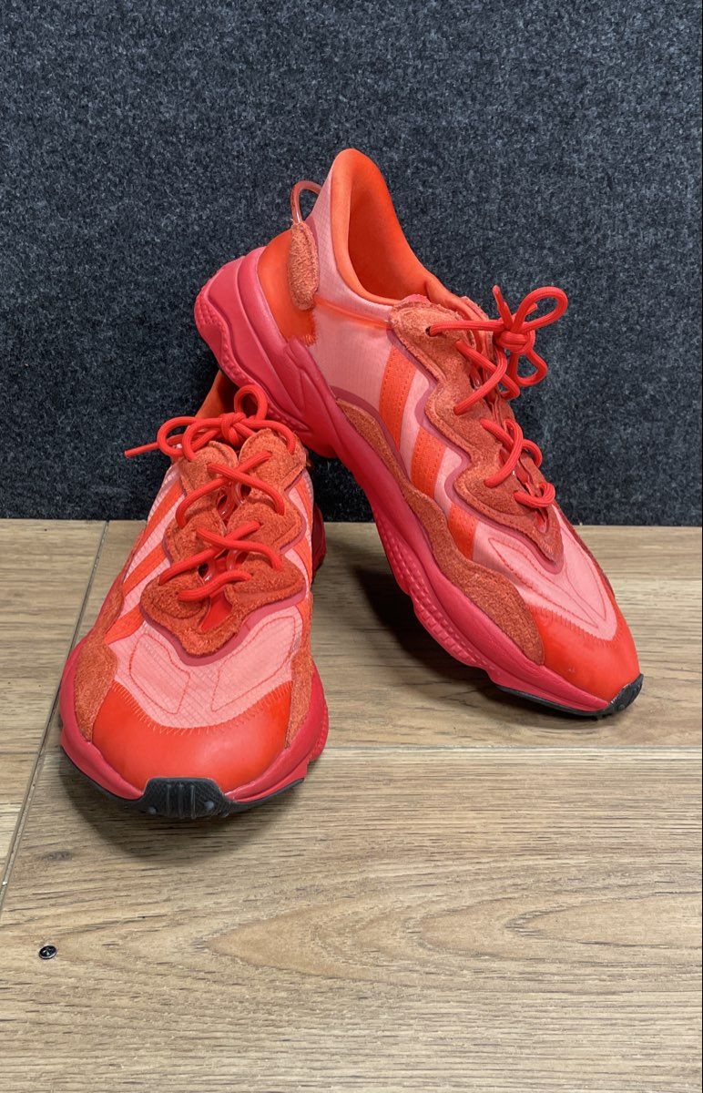 Adidas Ozweego Solar Red Orange Men's Lifestyle Sneakers Size 10.5