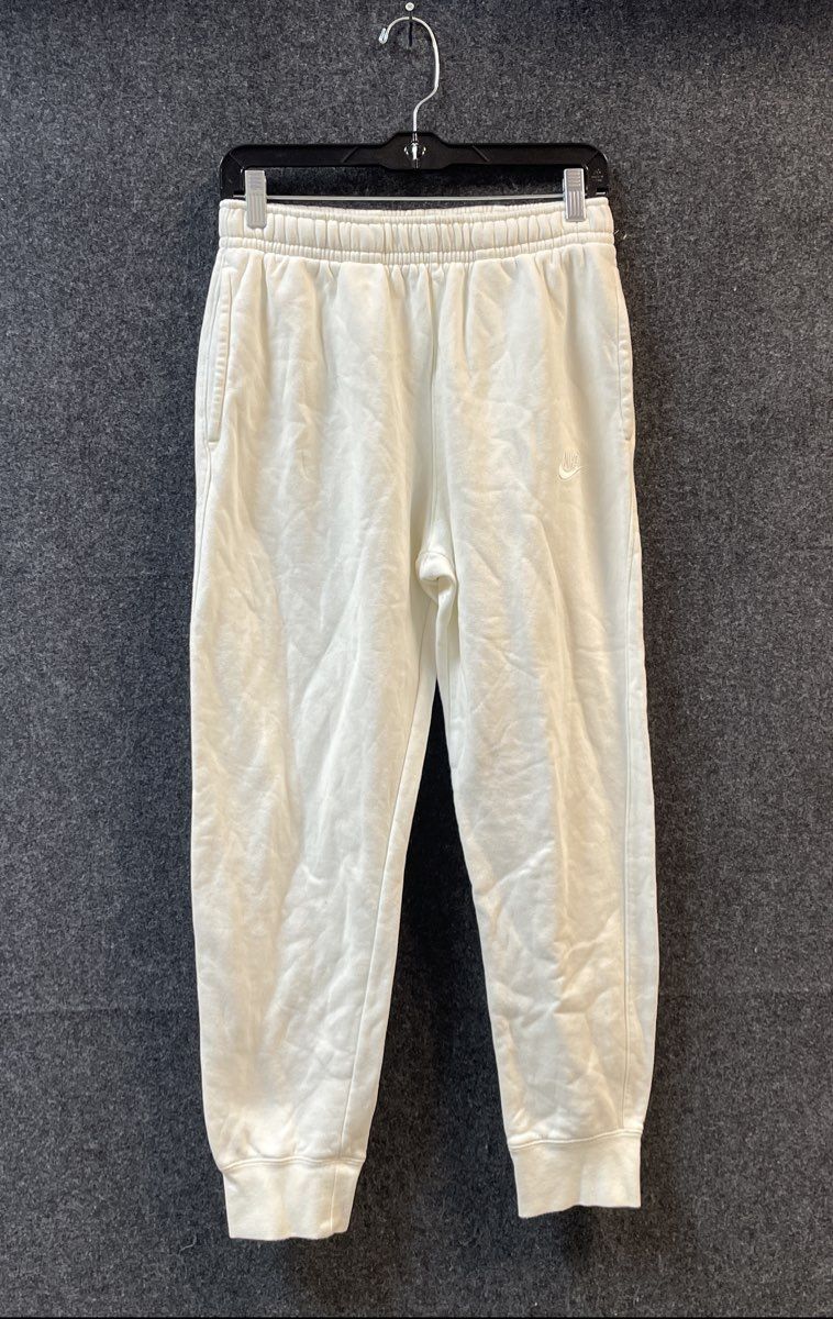 Nike Men's Sportswear Club Fleece Joggers Sweatpants Sail Off-White Sz M