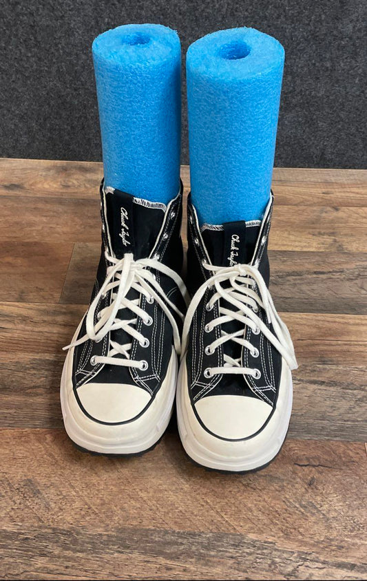 Converse Run Star Legacy CX Black White High Top Platform Sneakers Size 13