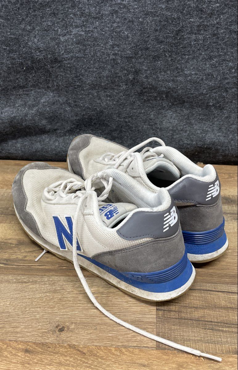 New Balance 515 V3 Men's White Blue Lifestyle Sneakers Size 11