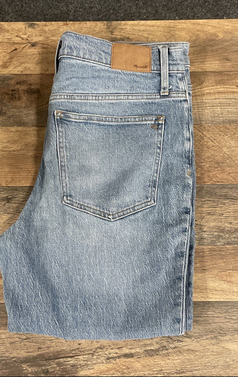 Madewell Women's The Perfect Vintage Jean Light Wash High Rise Denim Sz 30