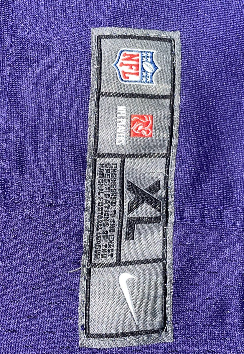 Nike Boys Baltimore Ravens Haloti Ngata #92 Purple NFL Football Jersey Youth XL