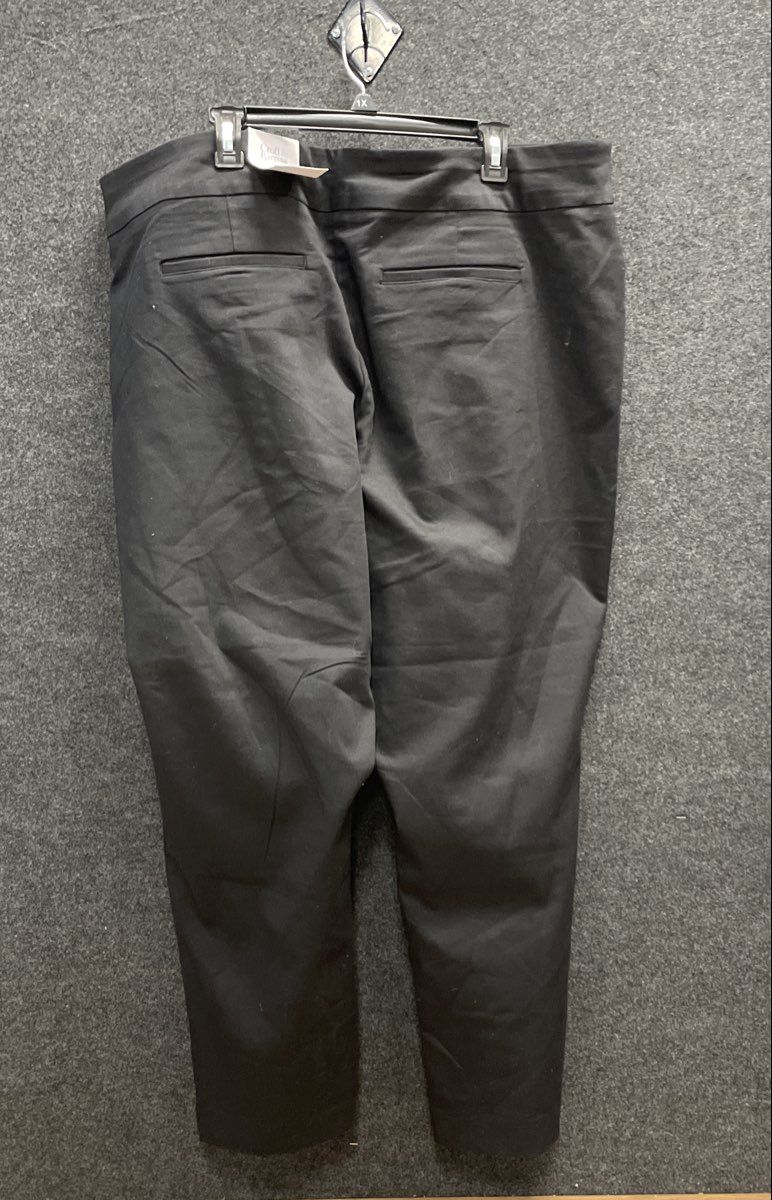 Croft & Barrow Women's Black Effortless Stretch Pants Plus Size 26W Regular NWT