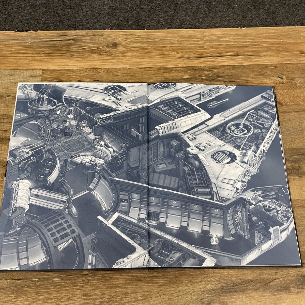 2015 Star Wars The Force Awakens Incredible Cross-Sections Book DK Hardcover