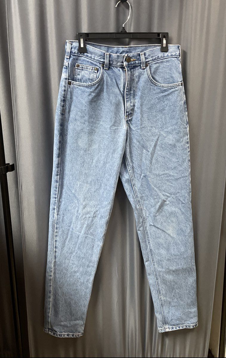 Carhartt Men's B17 Relaxed Fit Tapered Leg Blue Stonewash Jeans Sz 31x34