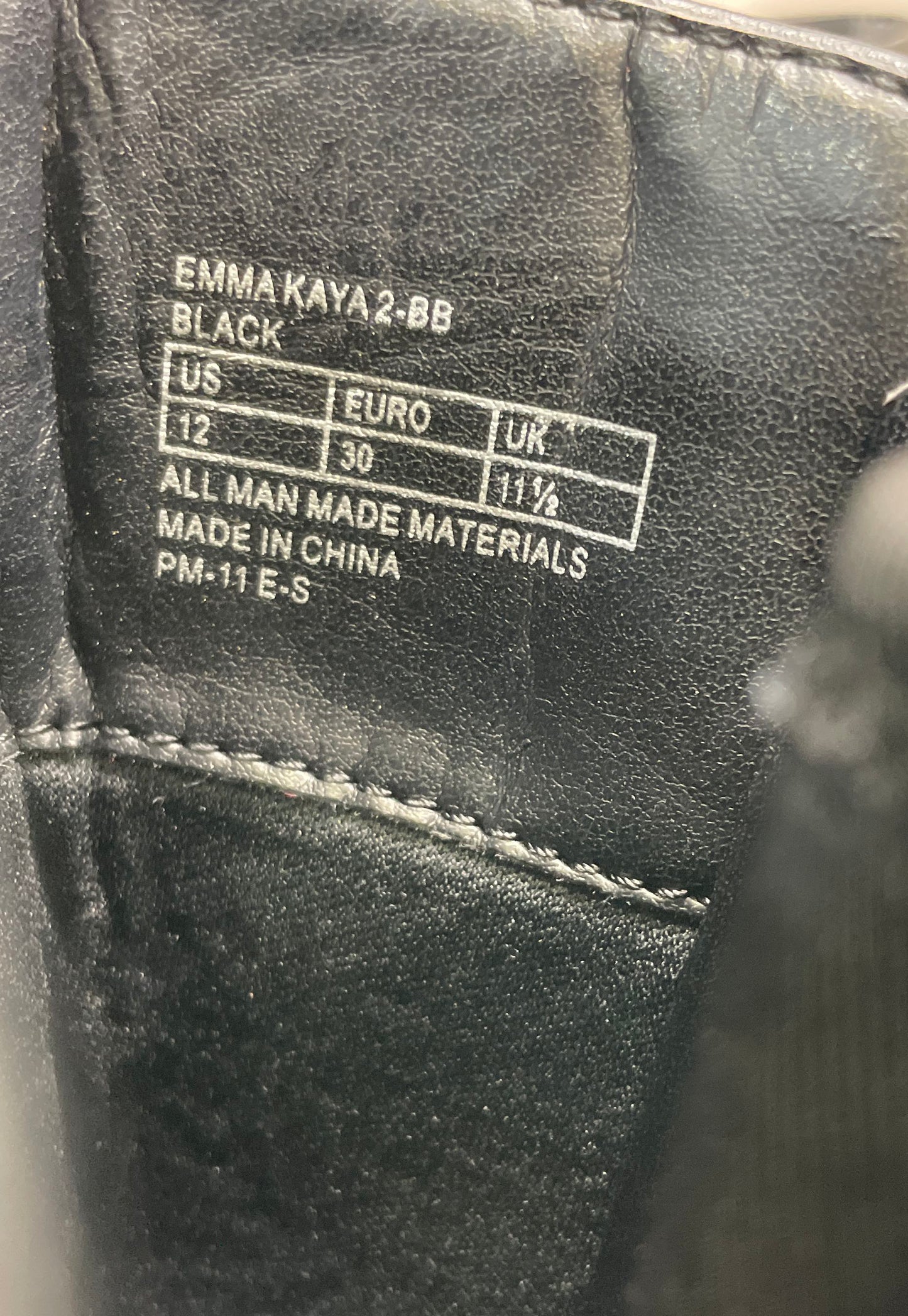 Michael Kors Kids Emma Kaya 2 Black Knee High Riding Boots Size 12