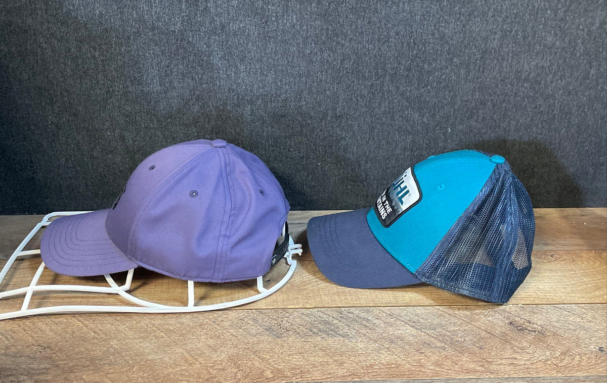 Mountain Hardwear & Kuhl Men's Hat Lot Purple Blue Trucker Snapback Caps Sz OS
