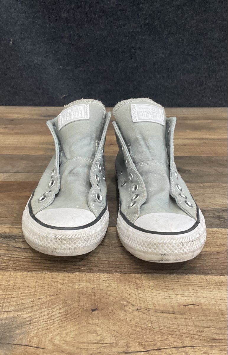 Converse Chuck Taylor All Star Madison Mid Top Grey Sparkle Women's Size 8