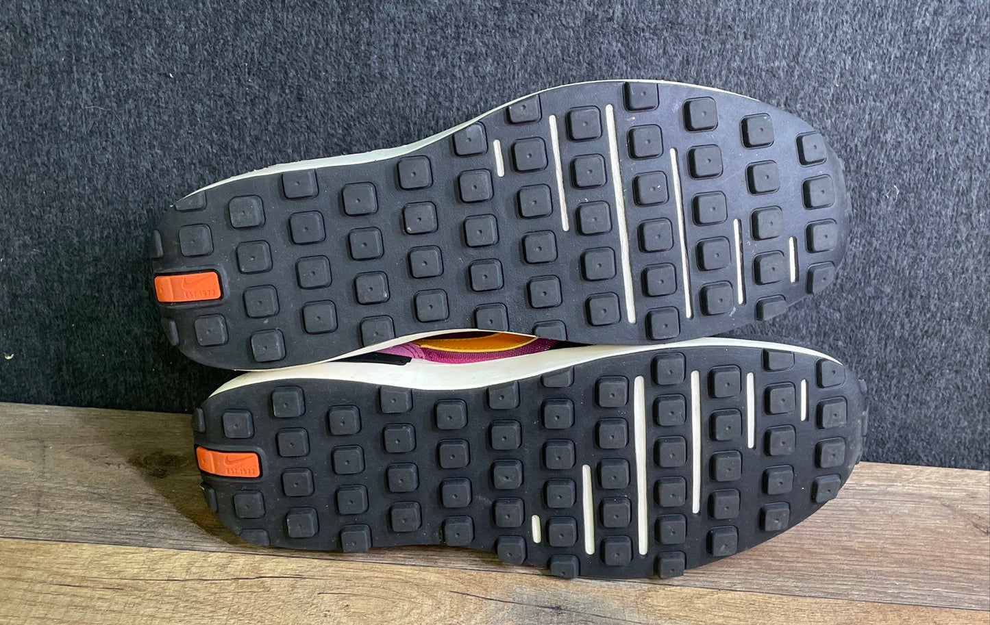 Nike Waffle One Active Fuchsia University Gold Women's Sneakers Size 8.5