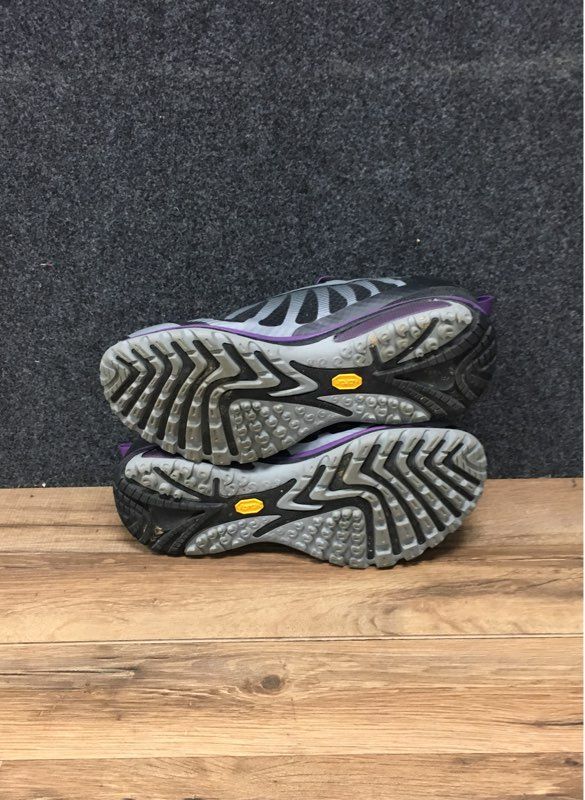 Merrell Siren 3 Edge Q2 Black Purple Womens Hiking Trail Shoes Size 10W