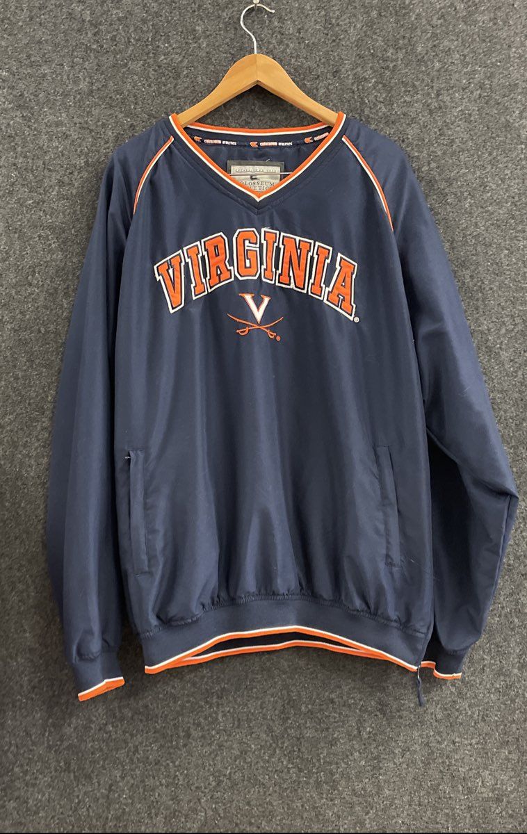 Colosseum Athletics Men's UVA Virginia Cavaliers Pullover Navy Sz XL