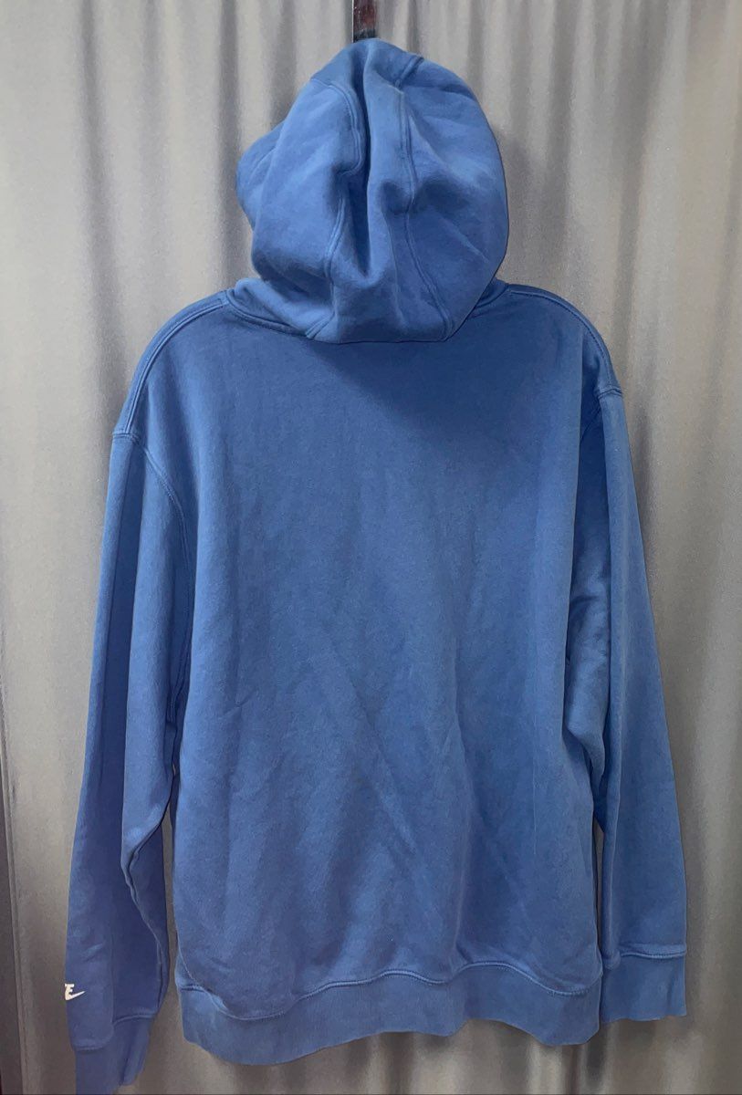 Nike Men's Navy Blue NYC Swoosh Graphic Pullover Hoodie Sweatshirt Sz XL