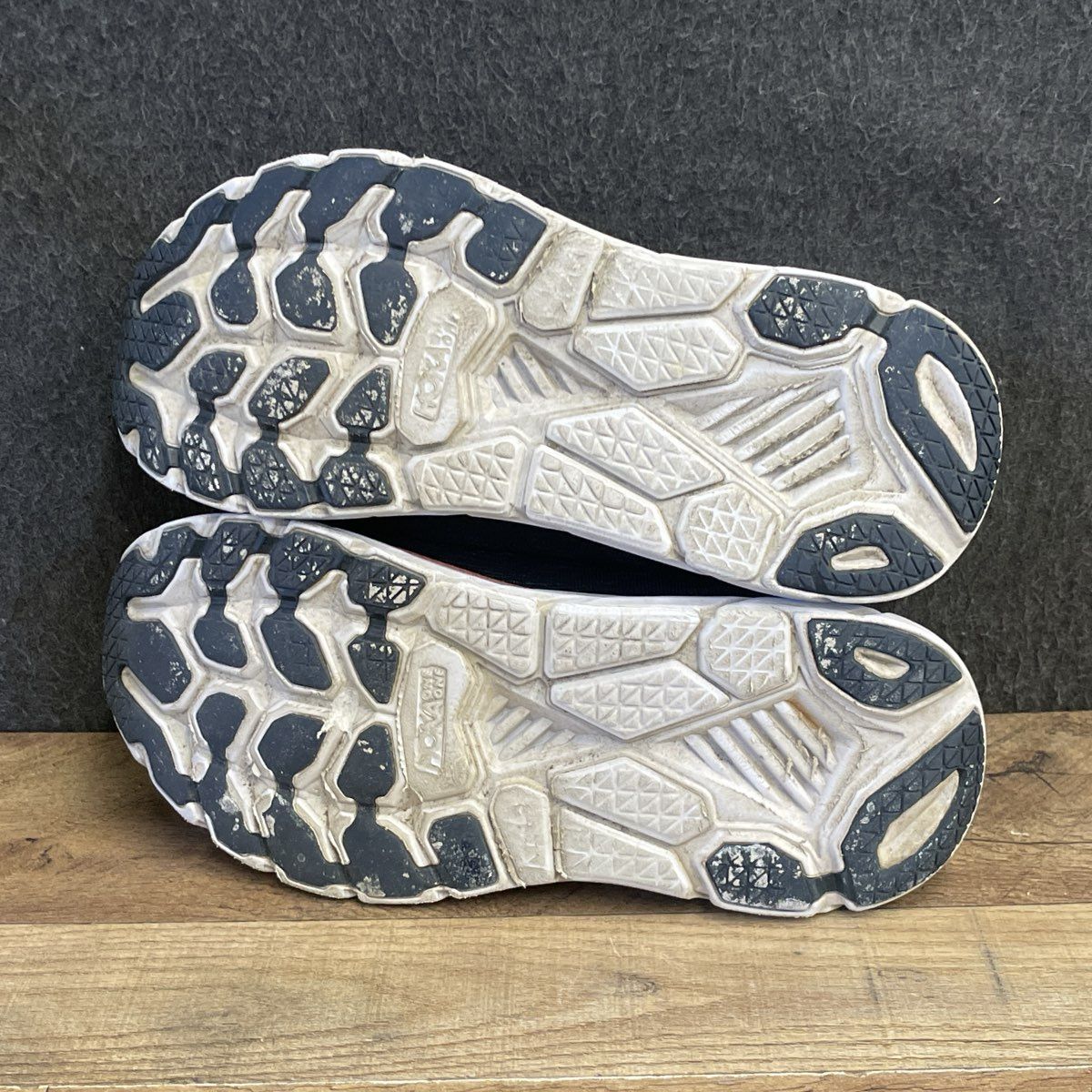Hoka Clifton 7 Black Iris Navy Women's Running Shoes Size 9.5 Wide