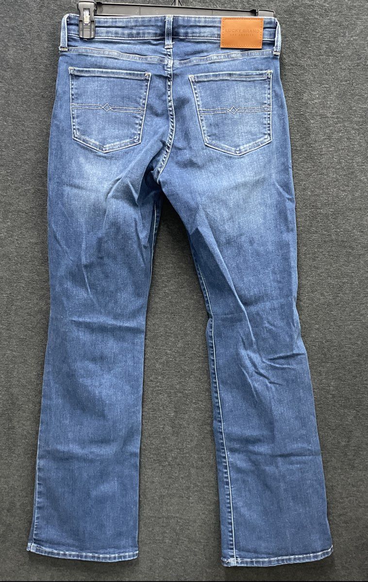 Lucky Brand Women's Blue Sweet Boot Medium Wash Bootcut Jeans Sz 8 / 29 Regular
