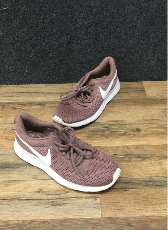 Nike Tanjun Dark Stucco White Women's Running Shoes Size 10