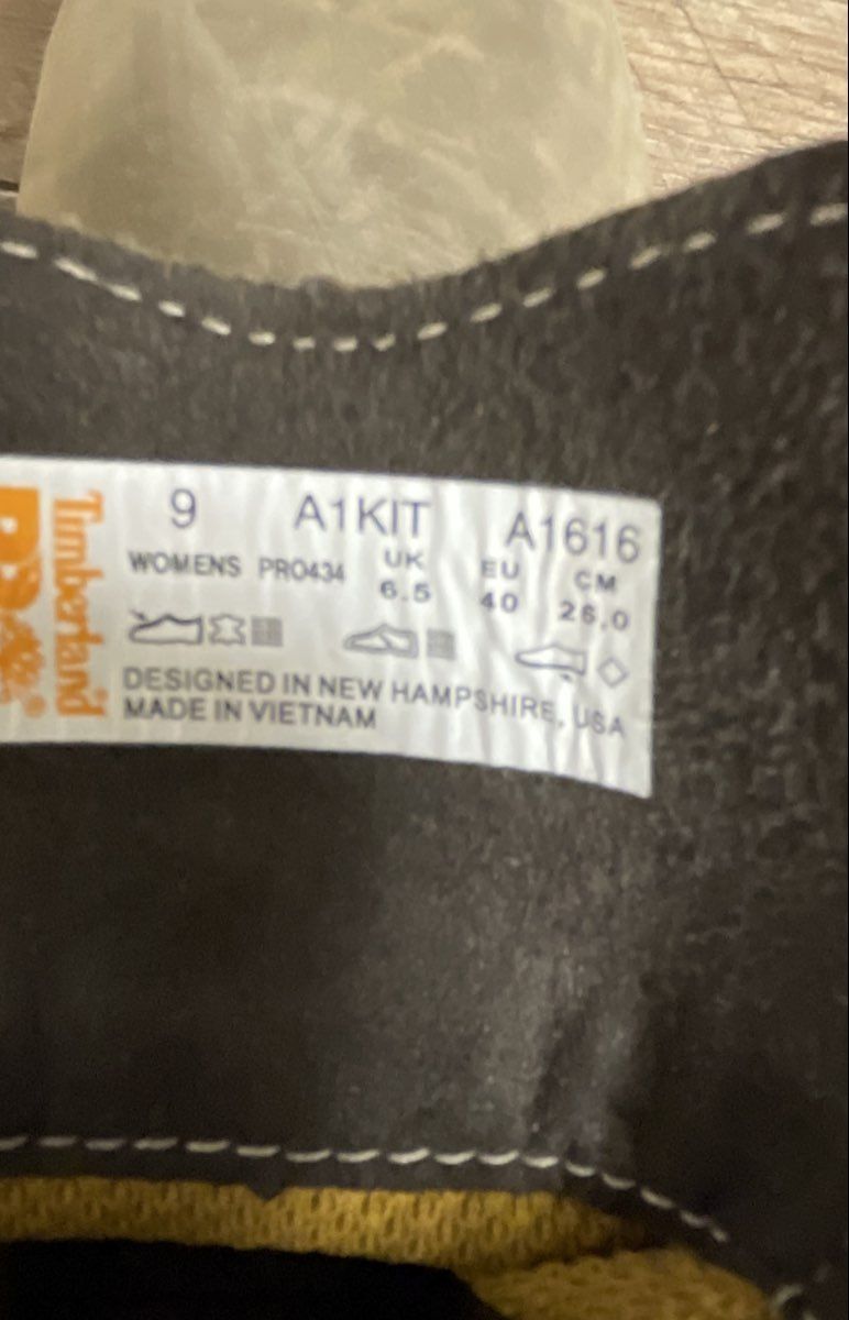 Timberland PRO Hightower 6" Alloy Safety Toe Women's Work Boots Size 9