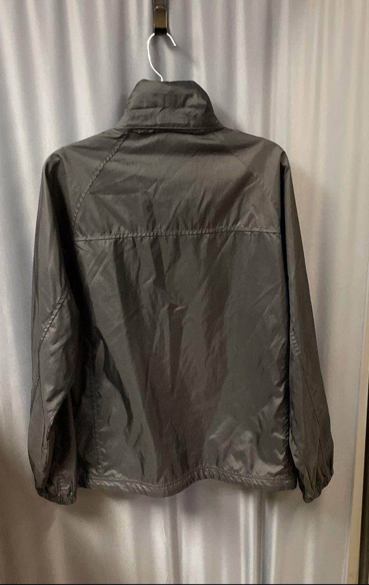 L.L. Bean Men's Black Stowaway Windbreaker Jacket Full Zip Packable Nylon Sz S