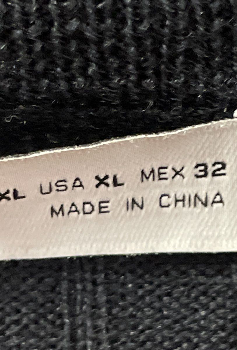 Zara Women's Dark Blue Ribbed Mock Neck Wool Blend Side Button Sweater XL NWT
