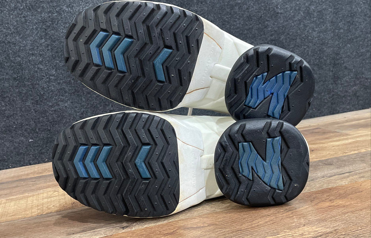 Z-Coil Orthopedic Walking Spring Shoes White Blue Women's Size 9