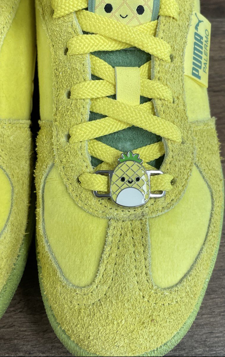 Puma Palermo Maui the Pineapple Yellow Suede Women's Size 7