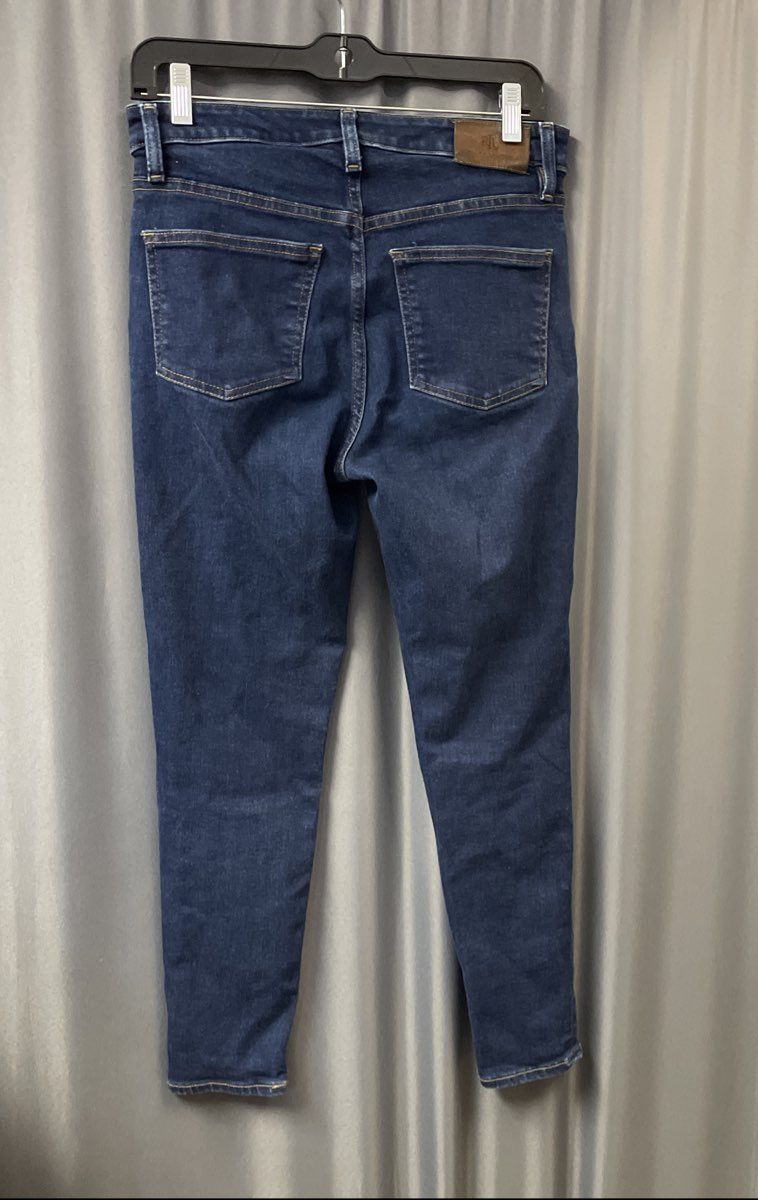 Lauren Ralph Lauren Women's Dark Wash Skinny Jeans Stretch Petite Sz 6P