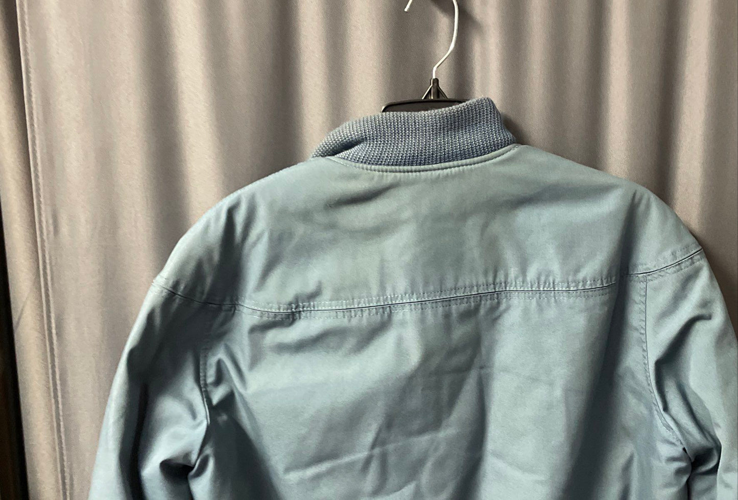 Vintage 70s Varsity by Catalina Blue Quilted Lined Derby Jacket Sz 38 USA