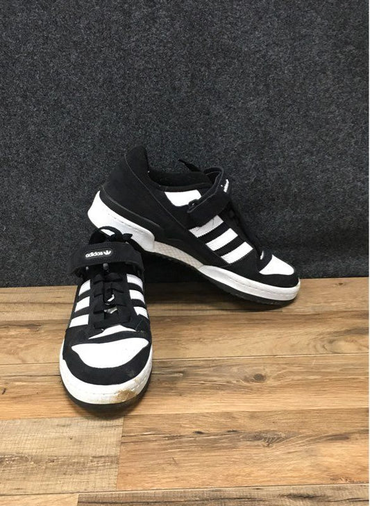 Adidas Forum Low Core Black Cloud White Sneakers GW0695 Men's Size 11