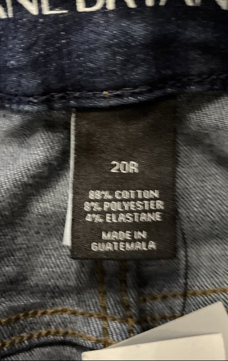 Lane Bryant Women's Blue Super Stretch Skinny Jeans Dark Wash NWT Size 20R