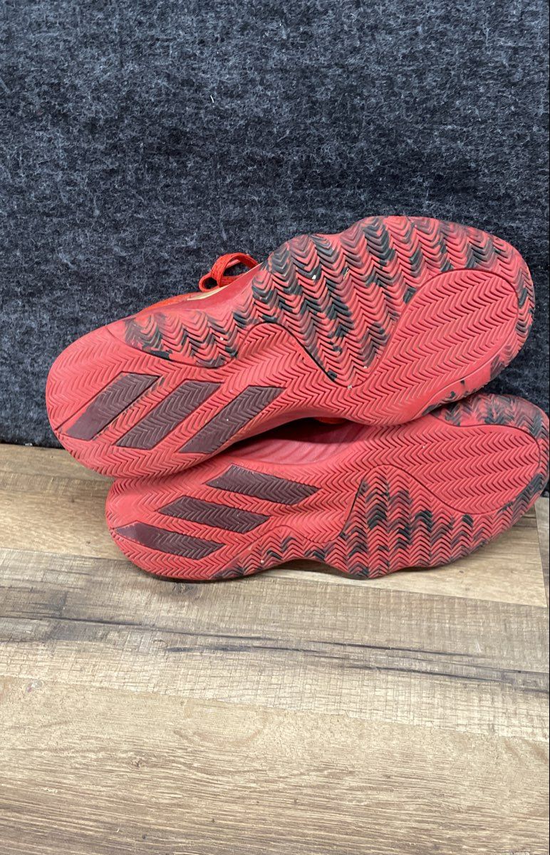 Adidas D.O.N. Issue #1 Iron Spider Red Gold Basketball Shoes Men's Size 6