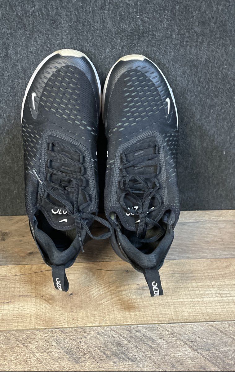 Nike Air Max 270 Black White AH6789-001 Women's Running Shoes Size 9