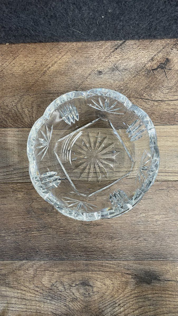 Rogaska Scalloped-edge Crystal Bowl