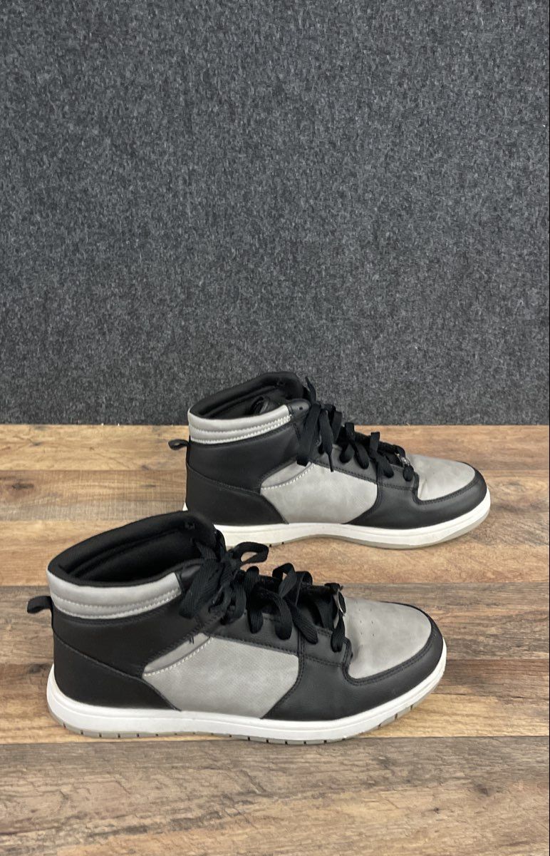 FUBU Black Grey High Top Lifestyle Sneakers Men's Size 12