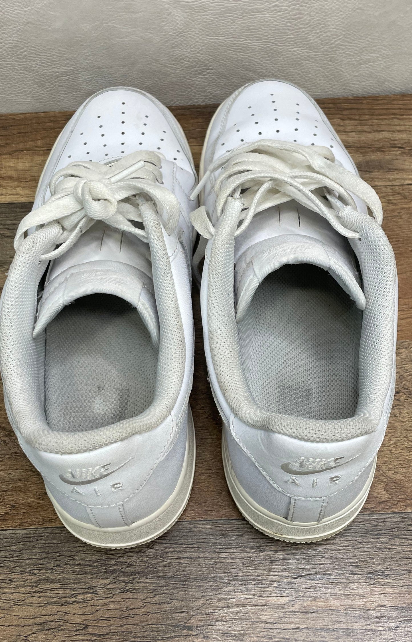 Nike Air Force 1 '07 Low Triple White Men's Sneakers CW2288-111 Sz 10