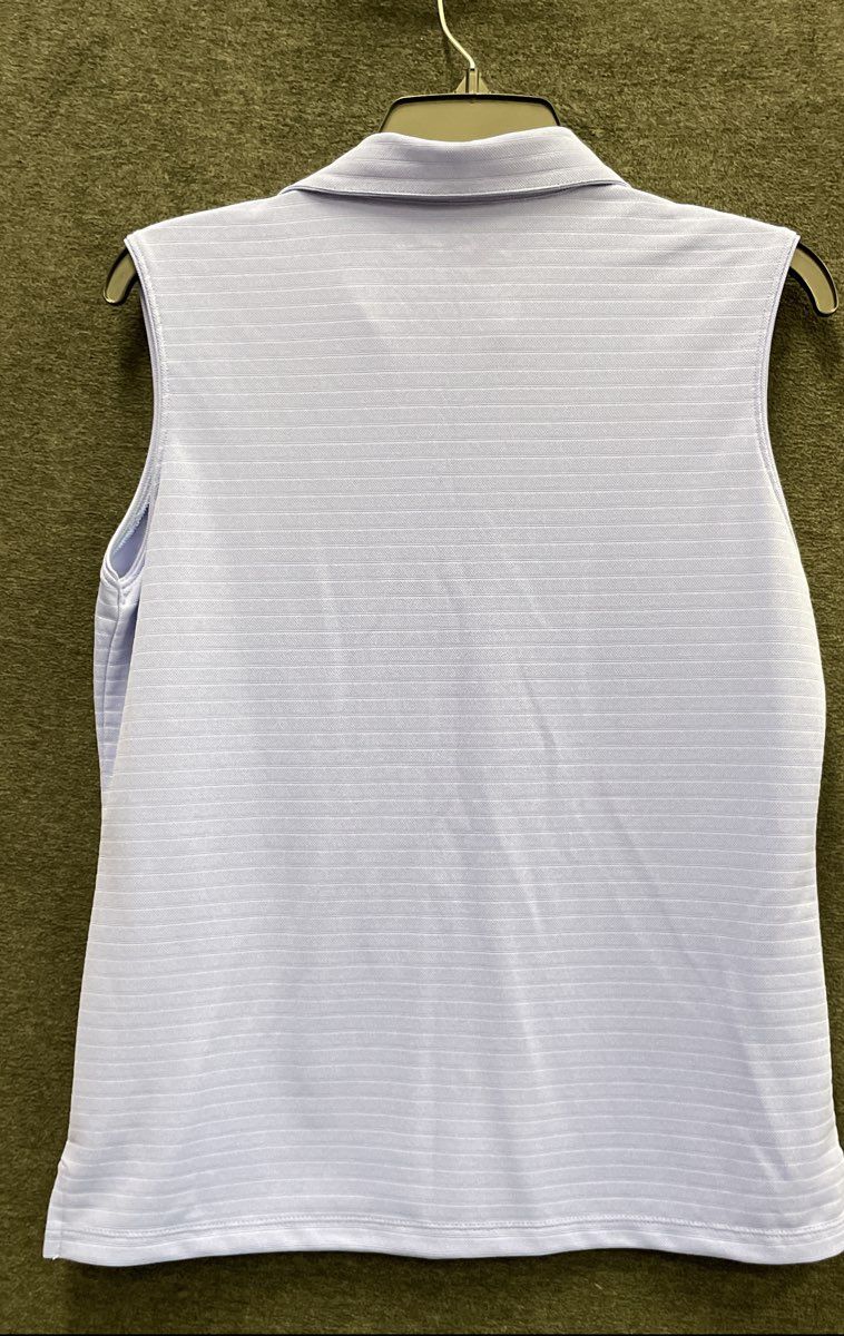 Lady Hagen Women's NWT Periwinkle Sleeveless Golf Polo Shirt Size M