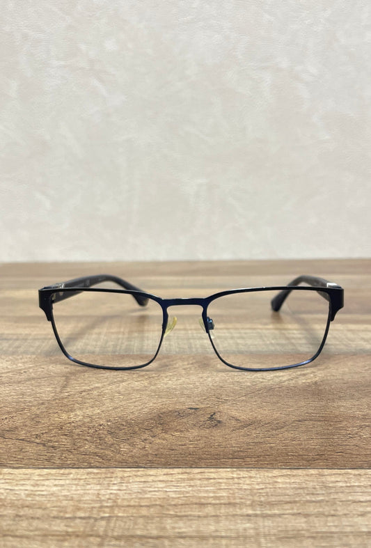 Emporio Armani EA1027 'Matte Navy (3100)' 55-18-140 Square Glasses *Frames Only