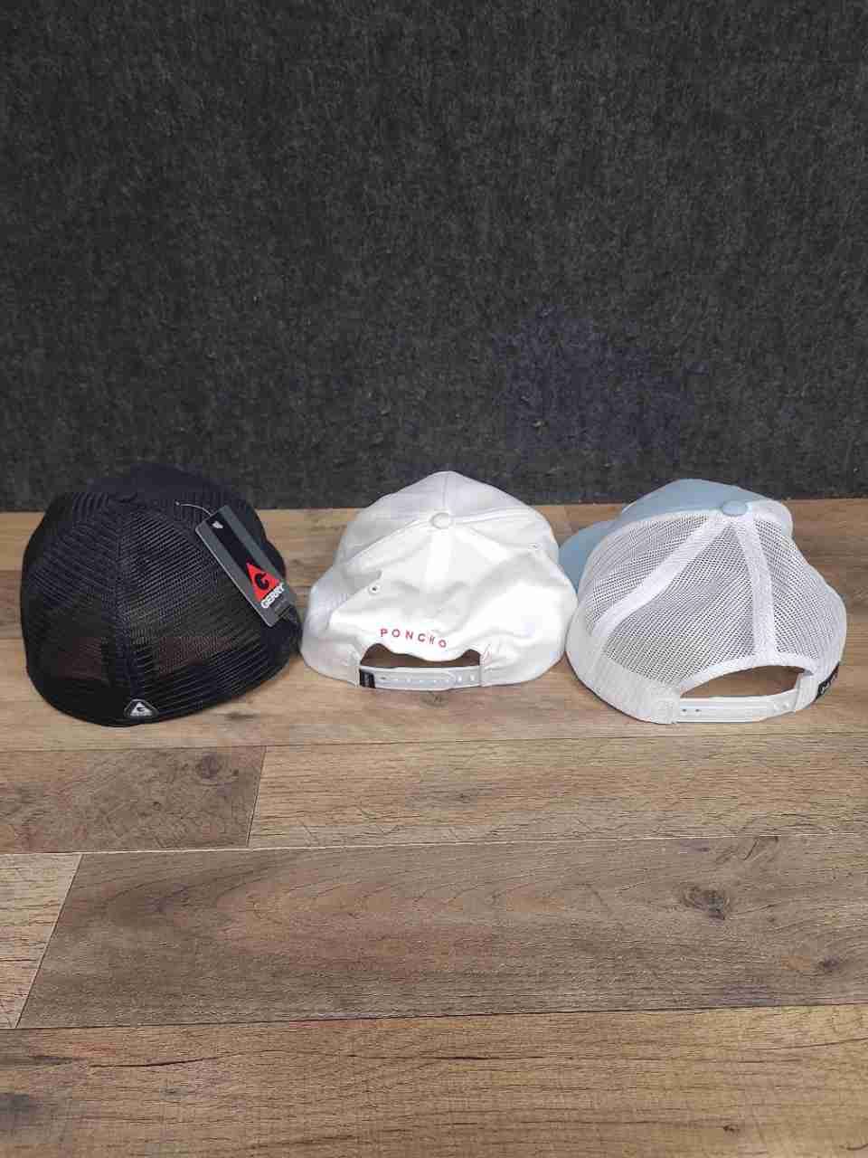 Huk Gerry Poncho Men's Outdoor Hat Lot Snapback Trucker OSFM
