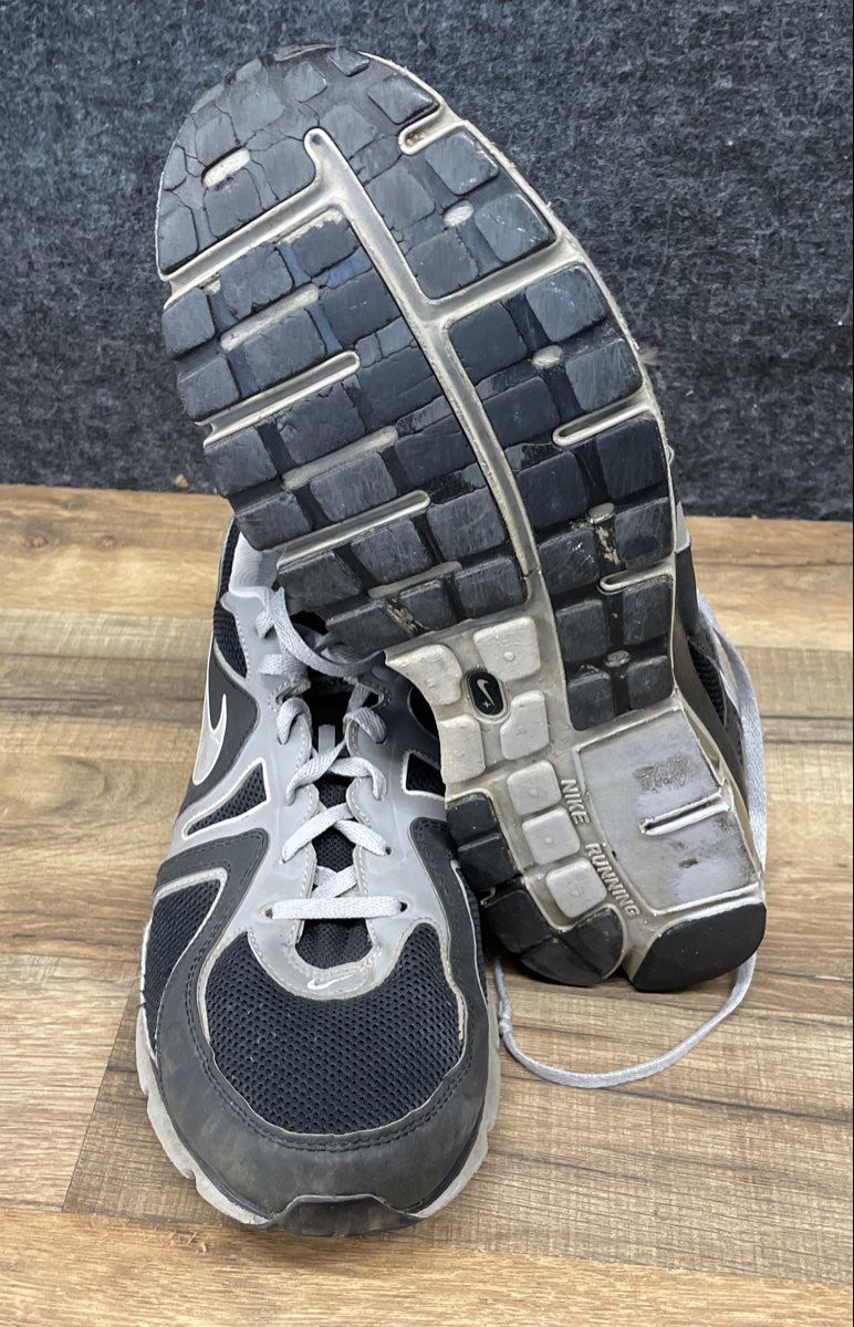 Nike Air Agitate 4 Black Cool Grey Men's Running Shoes Size 12