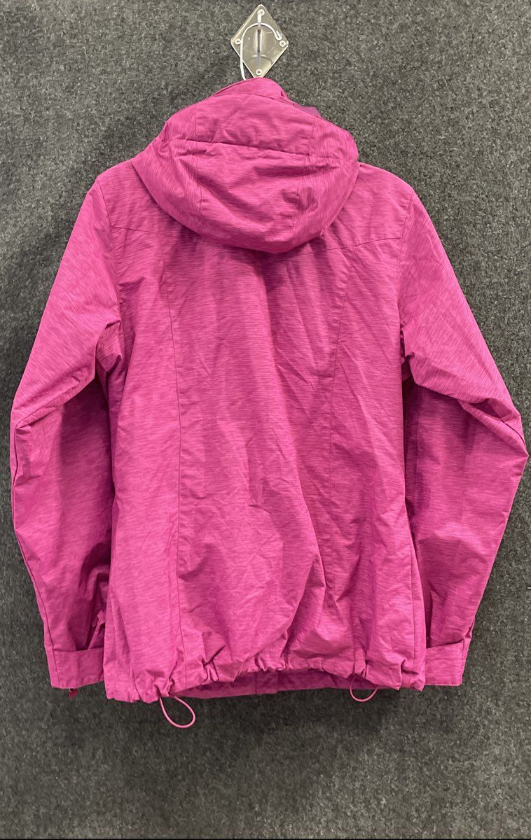 Columbia Women's Purple Bugaboo II Interchange Hooded Jacket Shell Size S