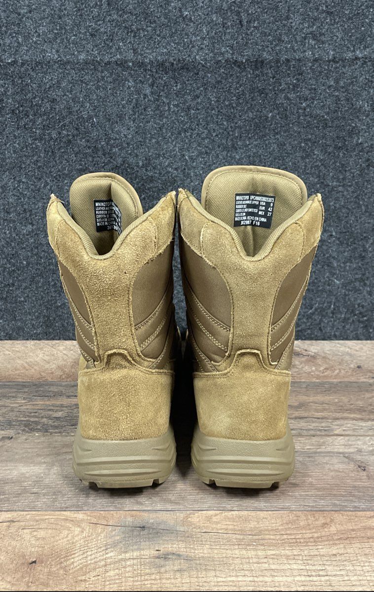 Interceptor MNIN27DP001 Coyote Tan Tactical Work Boots Men's Size 9
