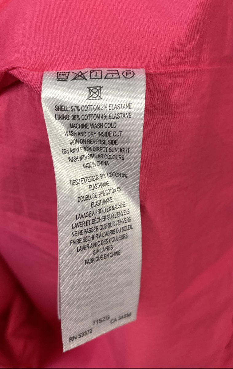 French Connection Women's Raspberry Florida Summer Strapless Sash Dress NWT Sz 4