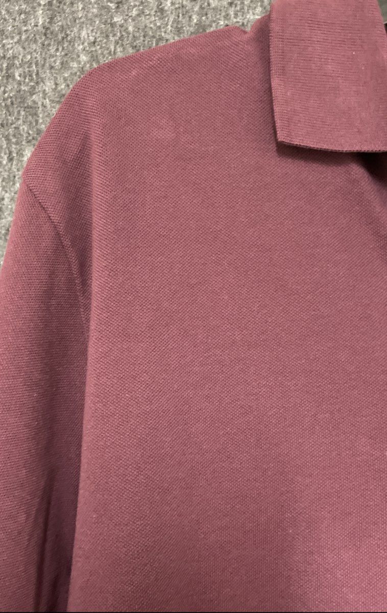U.S. Polo Assn. Men's Maroon 100% Cotton Pique Short Sleeve Polo Shirt Sz L