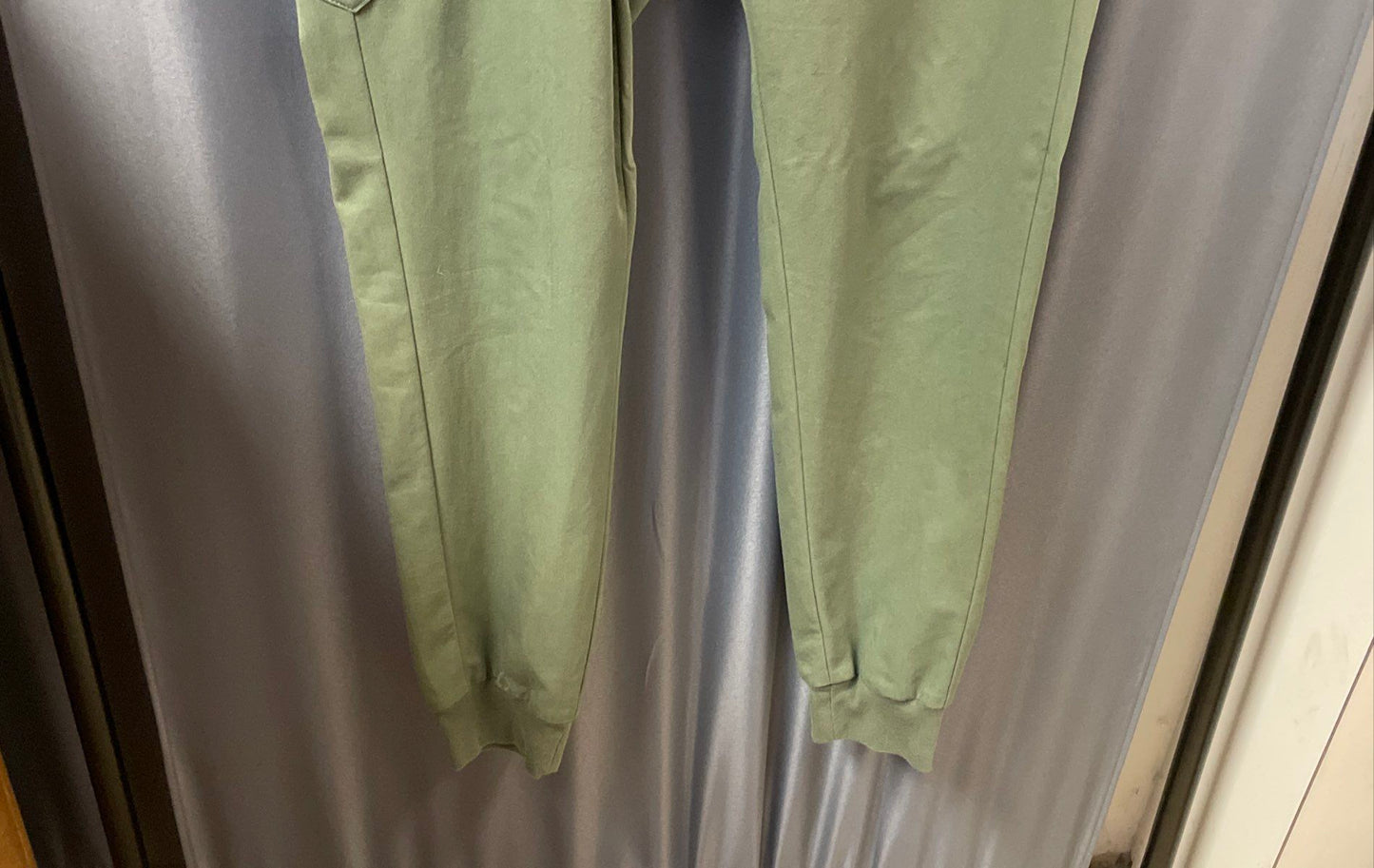Figs Women's Zamora Jogger Scrub Pants Green Drawstring Cargo Sz M Tall