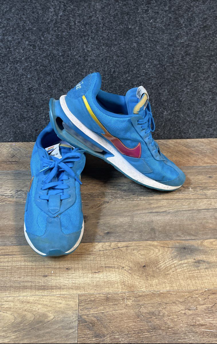 Nike Air Max Pre-Day Be True Blue Rainbow DD3025-400 Men's Sneakers Size 12