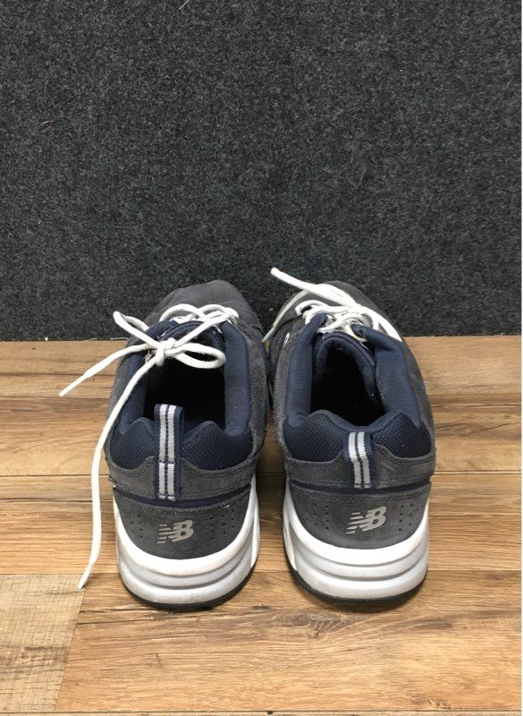 New Balance 623 Suede Cross Training Sneakers Grey Navy Men's Size 13