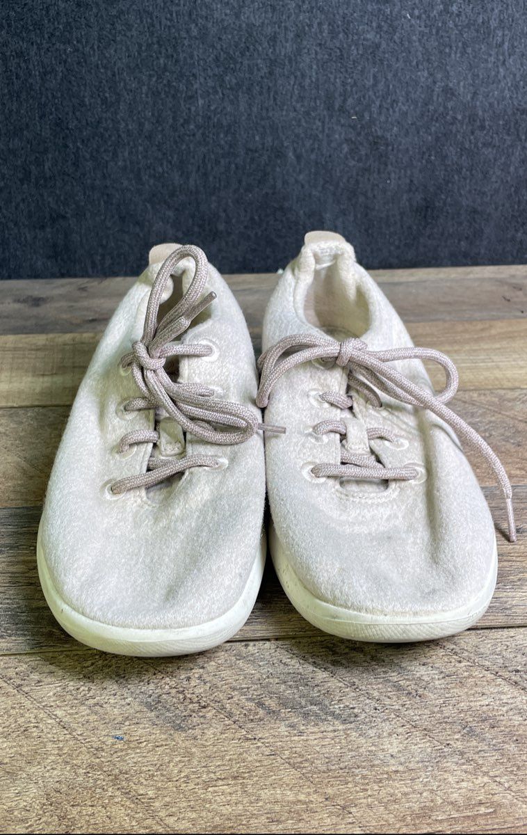 Allbirds Wool Runners Beige Superfine Merino Women's Walking Shoes Size 10
